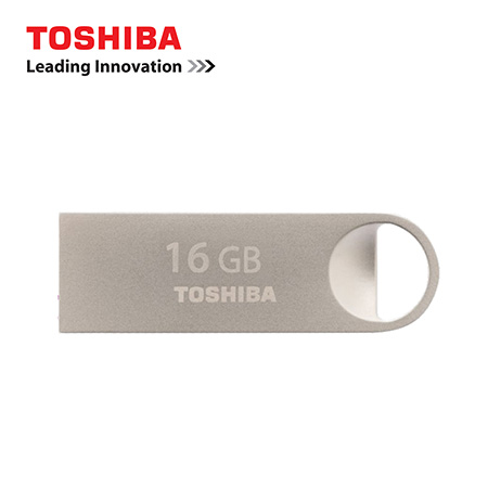 MEMORIA TOSHIBA USB TRANSMEMORY U401 16GB FLASH DRIVE 2.0 METAL (PN THN-U401S0160U4)